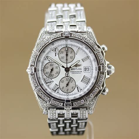 breitling crosswind chronometer a13355|Breitling crosswind racing watch.